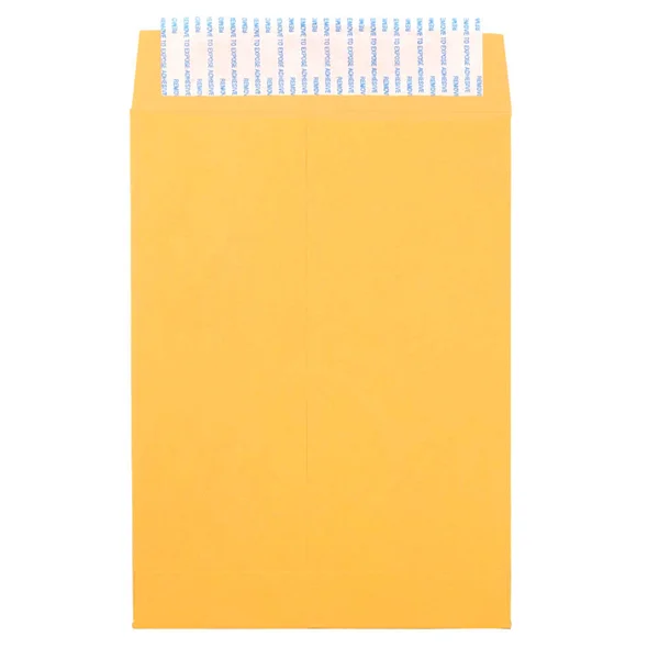 Jam Paper 7.5 x 10.5 Open End Catalog Envelopes with Peel and Seal Closure, Brown Kraft Manila, Bulk 500/Box (13034230C)