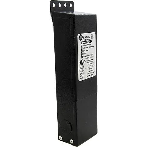 EMCOD ML75S24DC 75Watt 24volt LED DC Transformer Driver Indoor Outdoor Magnetic Dimmable, Total Transformers