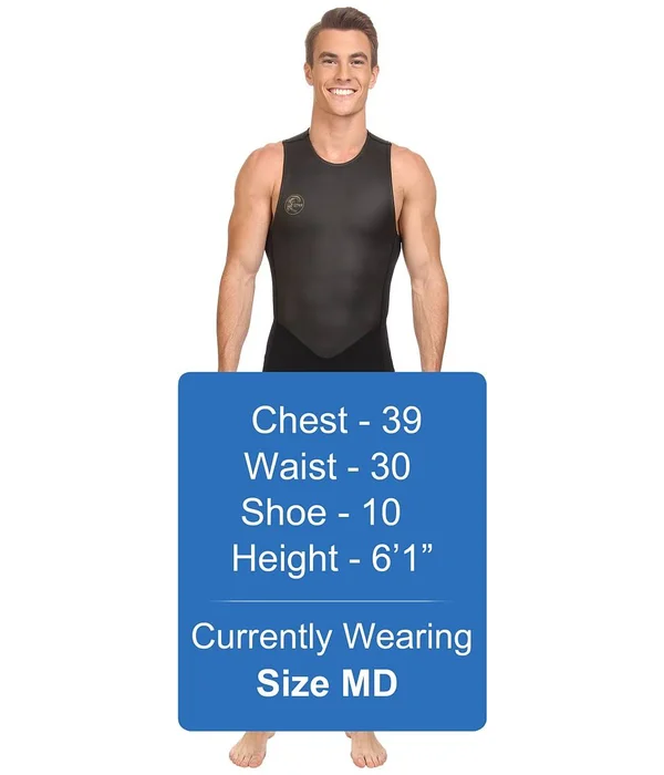 O&Neill O&Riginal 2mm Shorty Wetsuit - Men's Black/Black - XXL