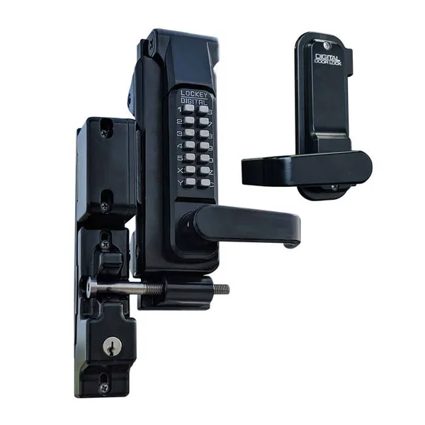Lockey Sumo GL2 Surface Mount Gate Lock - Satin Chrome Marine