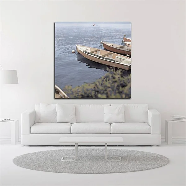 24x22 x 24x22 Mediterranean 3 by Alan Blaustein Print on Canvas