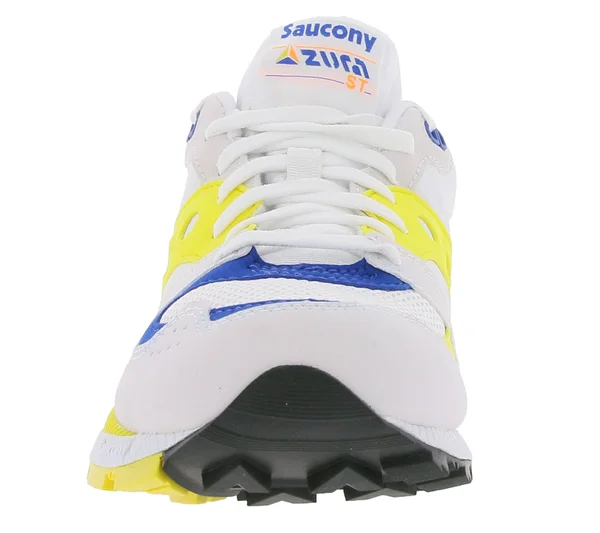 Saucony Azura White - Yellow & Blue