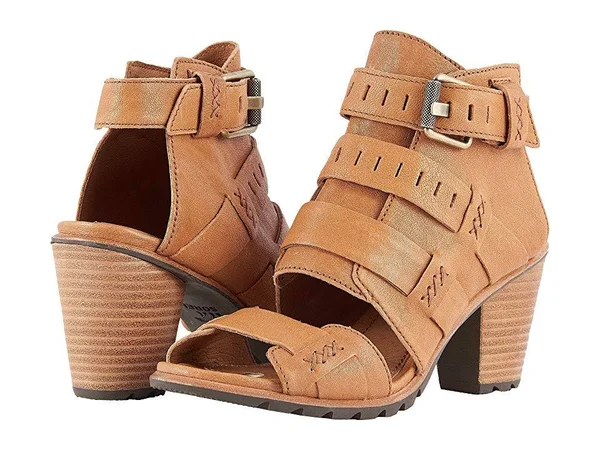 Sorel Women's Nadia Buckle Slingback, Size: 7, Camel Brown