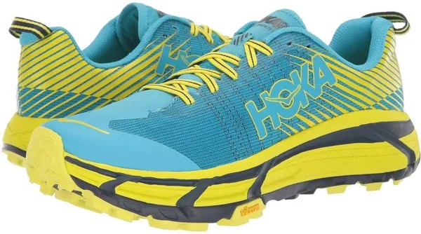 Hoka One One Evo Mafate 2 (Cyan/Citrus) Men's Running Shoes