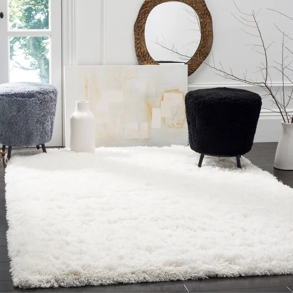 Safavieh Polar Shag PSG800C 5&1x22 x 7&6x22 Mushroom Area Rug