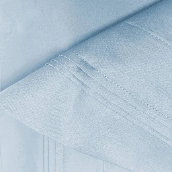 Egyptian Cotton 650 Thread Count Solid Sheet Set California King-Linen