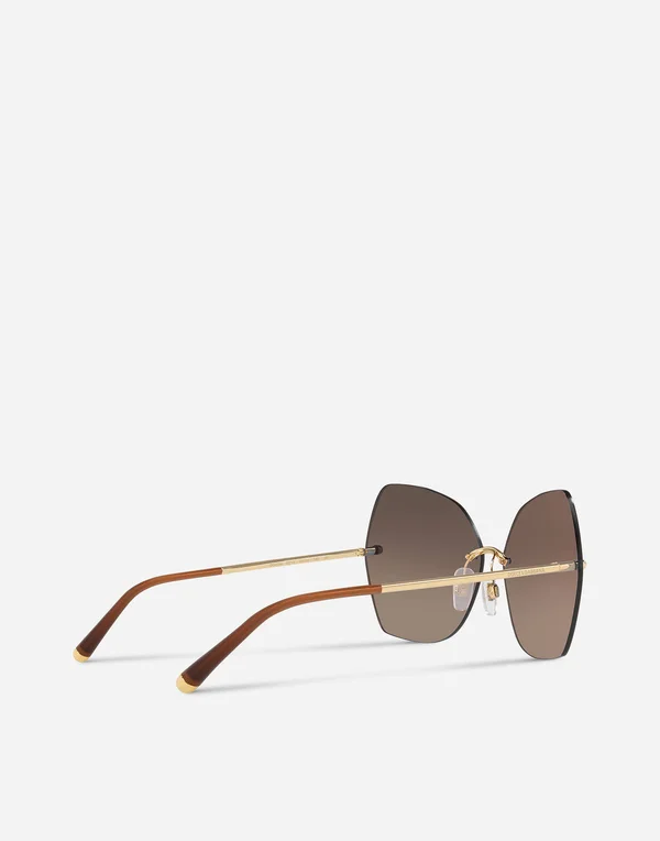 Dolce & Gabbana DG2204 Sunglasses - Gold (02/13)
