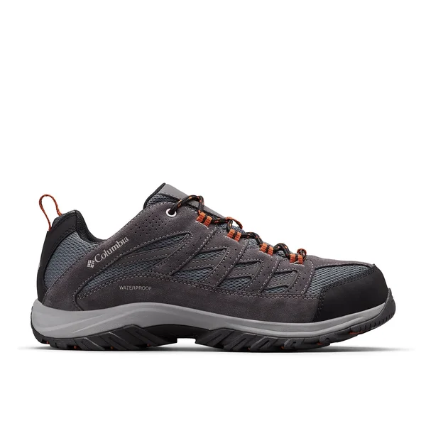 Men's Columbia Crestwood Low Waterproof Hiker, Adult, Size: 10.5 W, Graphite/Dark Adobe