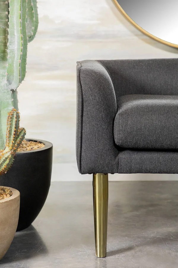 Coaster Furniture 905689 Dark Grey Bench