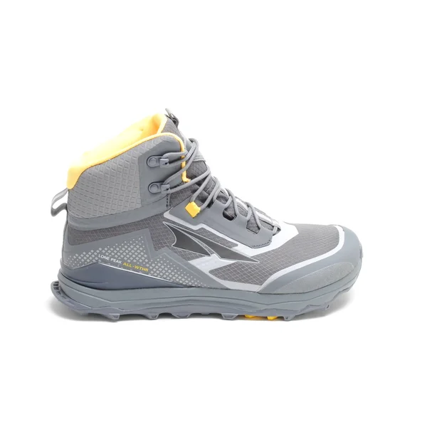 Altra Men's Lone Peak All-Wthr Mid Gray/Yellow, 10.5