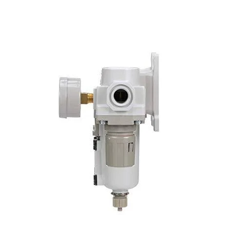 PneumaticPlus SAU430-N04G-MEP Three Stage Air Drying System Particulate Air Filter - Coalescing Filter, Air Pressure Regulator Co