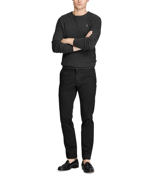 Polo Ralph Lauren Men's Slim-Fit Stretch Chino Pants - Khaki Tan