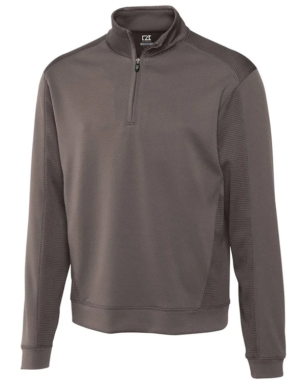 Cutter & Buck MCK08861 Men DryTec Edge Half-Zip Circuit S