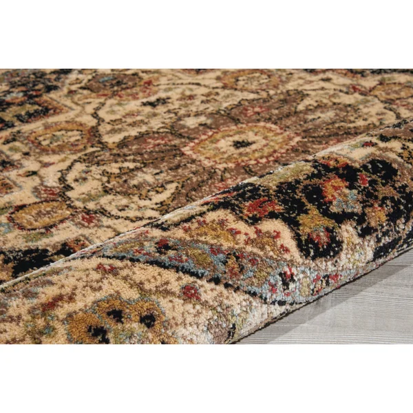 Nourison Delano DEL05 3&11x22 x 5&11x22 Blue Area Rug
