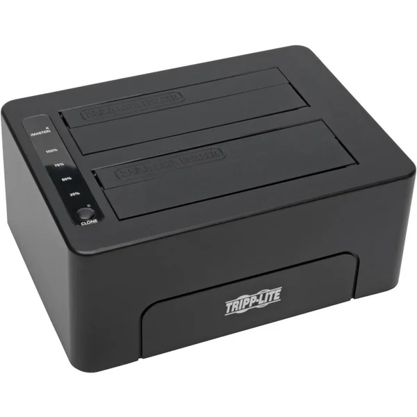 Tripp Lite USB 3.0 SuperSpeed to Dual SATA External Hard Drive Docking Station w/ Cloning 2.5in and 3.5in HDD Hard drive duplica