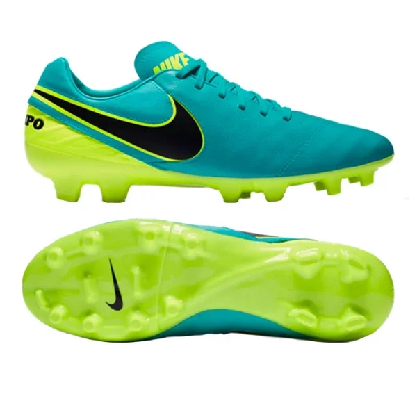 Nike Tiempo Mystic V FG Clear Jade/Volt - 6.5