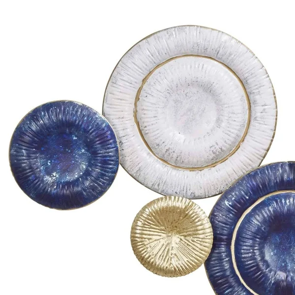 Sagebrook Home 14314-01 Metal 36x22 Wall Decor, Multi, WB