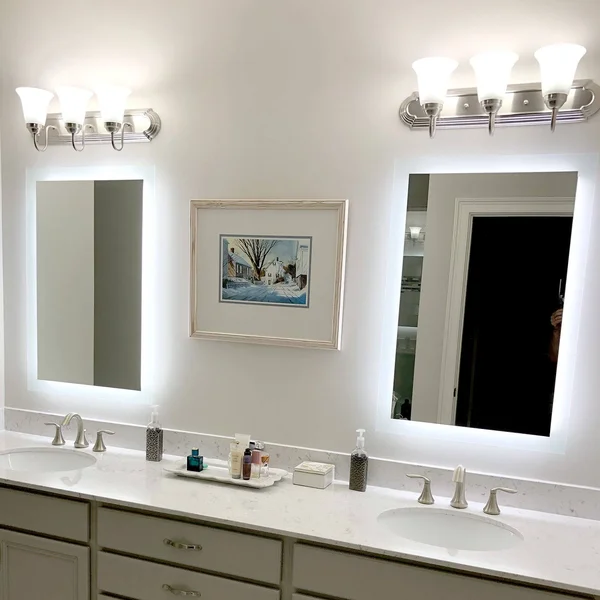 Wall Mounted Lighted Vanity Make Up Mirror LED MAM92436