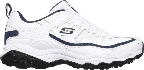 Skechers Men's After Burn M. Fit - Falken Athletic Shoes White 7.5
