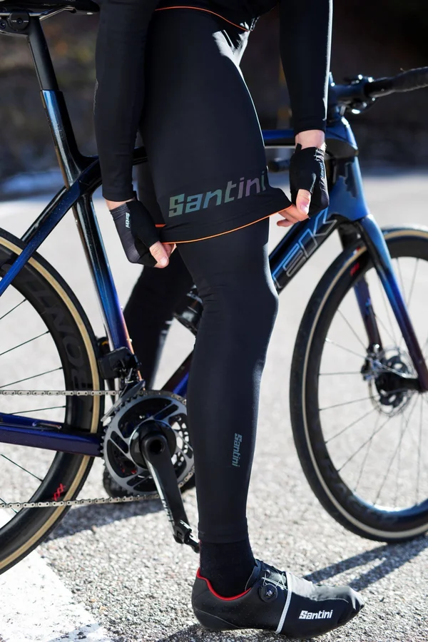 Santini Adapt Thermal Bib Shorts - Black