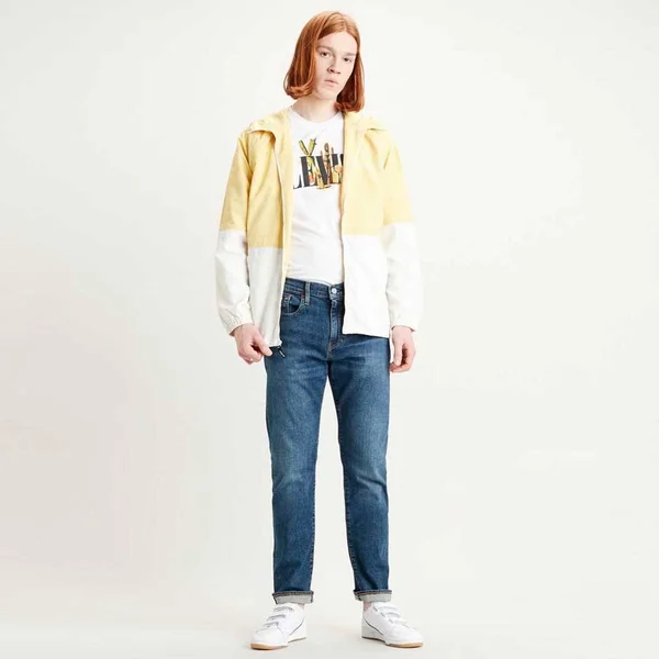 Levis 502 Regular Tapered Jeans Blue