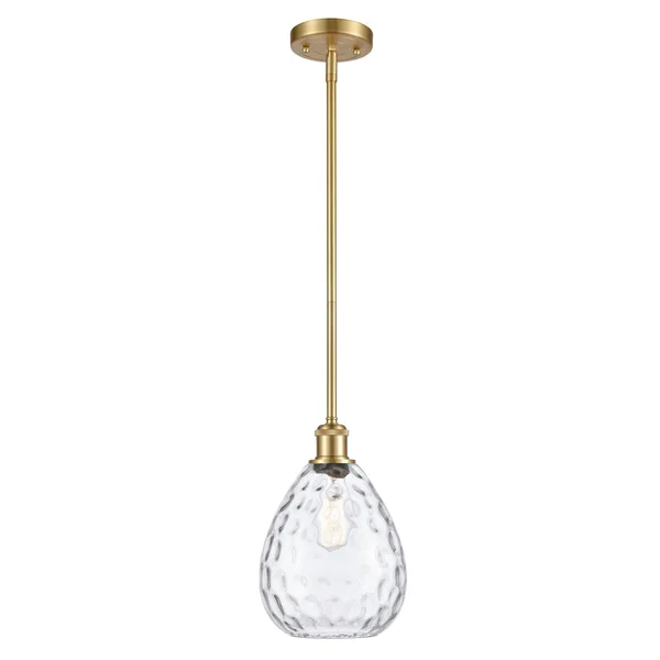 Innovations 516-1S-BAB-G372 Black Antique Brass Large Waverly 1 Light Pendant