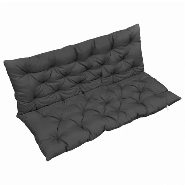 vidaXL Cushion for Swing Chair Anthracite 47.2x22 Fabric