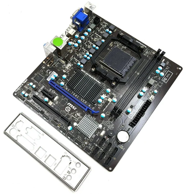 MSI 760GM-P34 (FX) Socket AM3+/ AMD 760G/ DDR3 Micro ATX Motherboard
