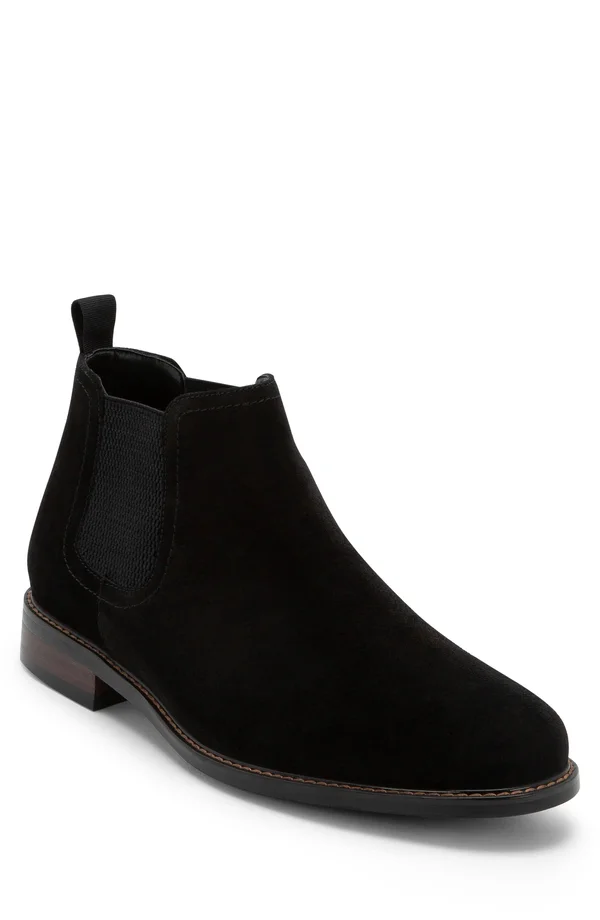 Men's Blondo Grant Waterproof Chelsea Boot 5358239 - 8 M, Black Suede
