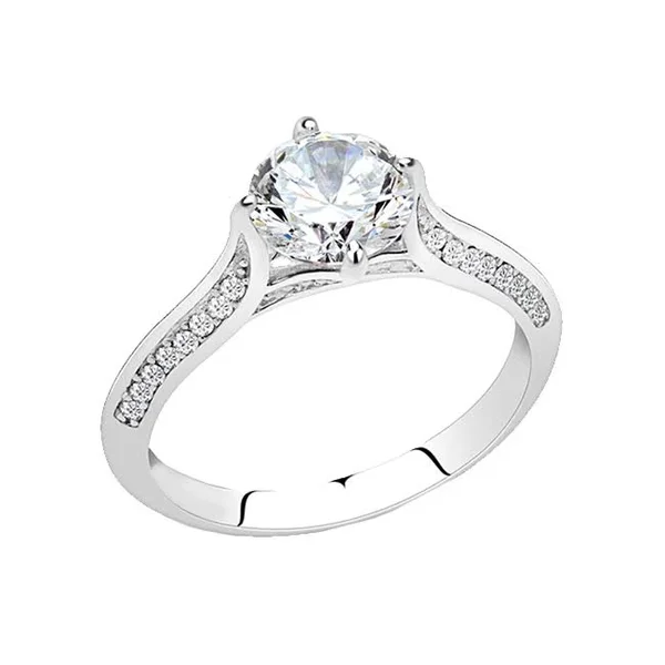 CZ Ring for Women by Blue Steel - Size 8