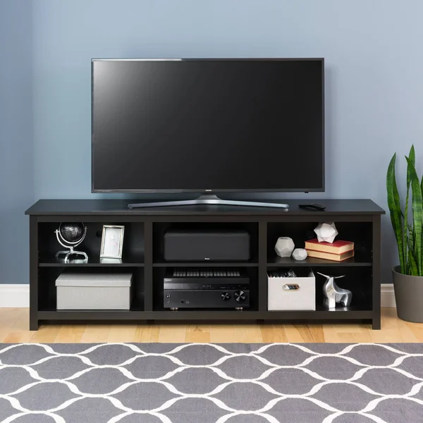 Prepac Sonoma 72x22 TV Stand, Black
