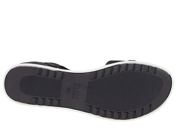 Eileen Fisher Women's Viv Wedge Sandals - Black