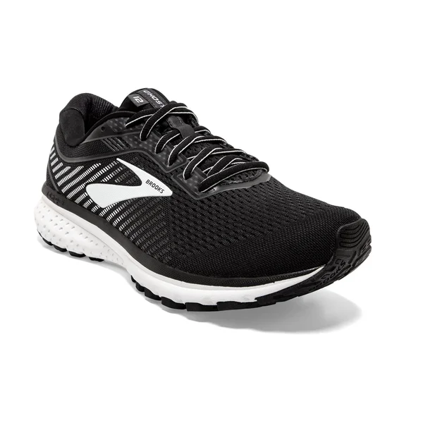 Brooks Ghost 12 11.5 - Black/Ebony/White (Men's)