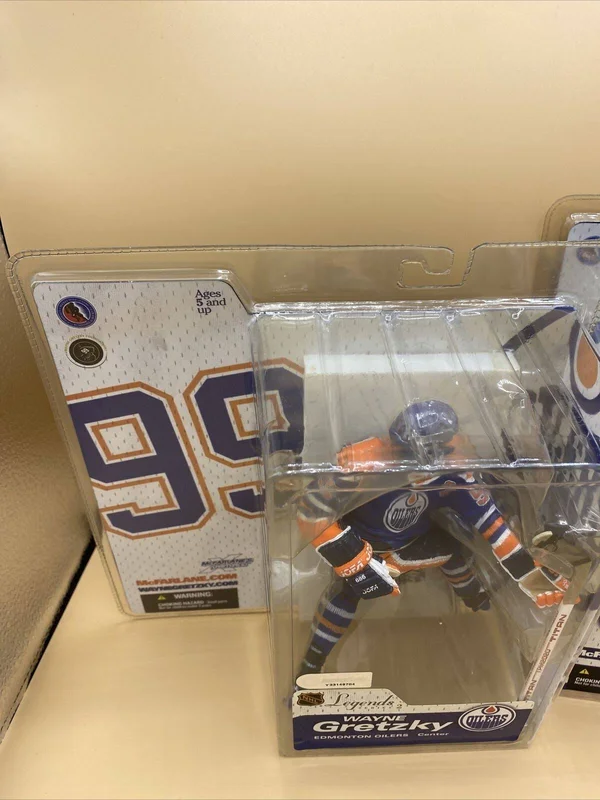 McFarlane NHL Legends 2 Edmonton Oilers Grant Fuhr Figure