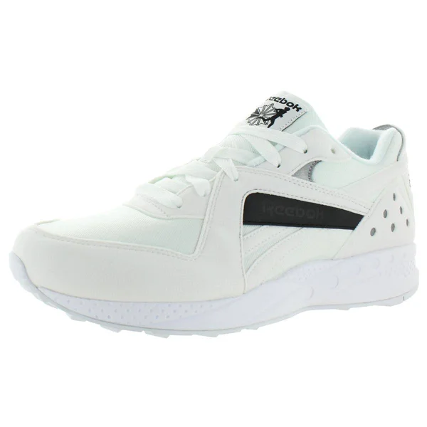 Reebok Mens Pyro Running Fitness Sneakers, White/Black, 13