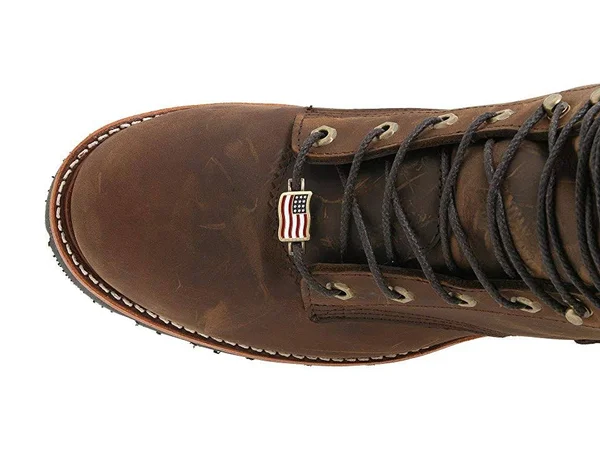 Chippewa Men's Bay Apache Logger Steel Toe 9 in. Boot