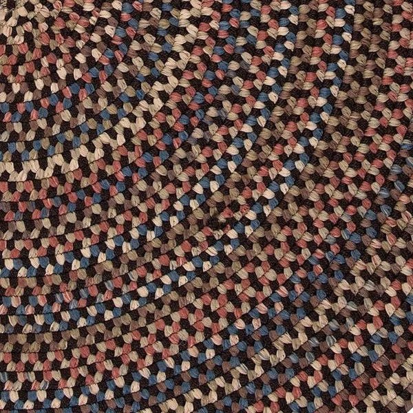 Copper Grove Coconino Braided Area Rug - 11& x 11& Round - Dark Brown