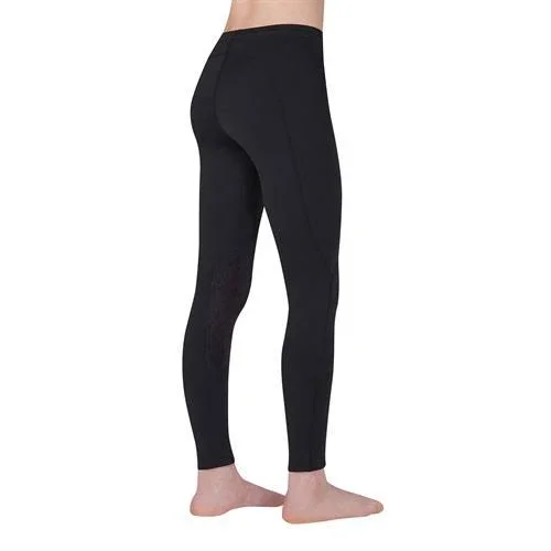 Kerrits Kids Performance Tight Small Black Nordic
