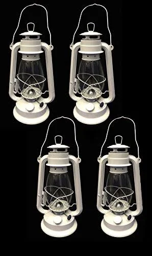 Omni White Hurricane Kerosene Lantern Wedding Light Table Decorative Lamp 12 inch (4)