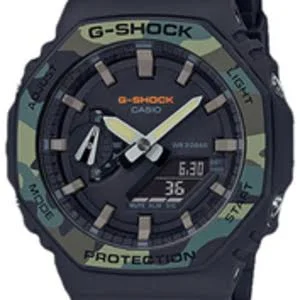 G Shock Utility GA2100 Black/Camo