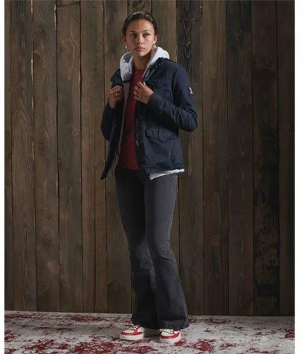 Superdry Orange Label Zip Hoodie - Gray - Hoodies