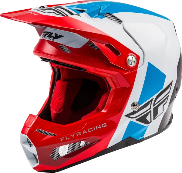Fly Racing Formula Origin Helmet Red/White/Blue Xs 73-4402-4