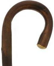 Men Crook Cane Scorched Chestnut - 5 x 1 x 36 inches