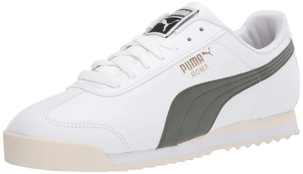 Puma Roma Basic + White Men's Shoes - Size: 6.5