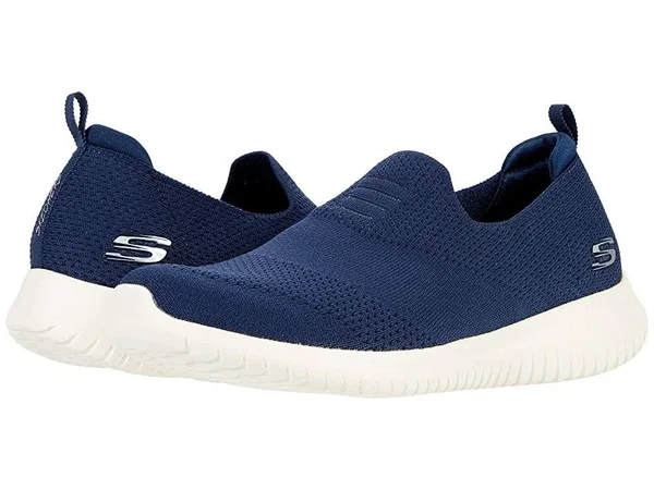 Skechers Women's Ultra Flex Harmonious Slip-On Shoe - Dark Navy