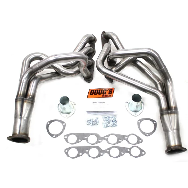 Doug&s Headers D331-R Full Length Header 2-1/8 in, 68-72 Chevelle, Raw