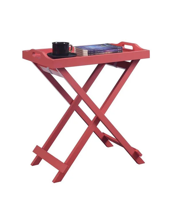 Convenience Concepts 239900BL Designs2Go Folding Tray Table, Black