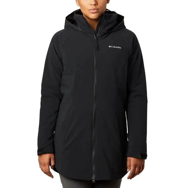 Columbia Cleveland Crest Long Jacket M - Olive Green