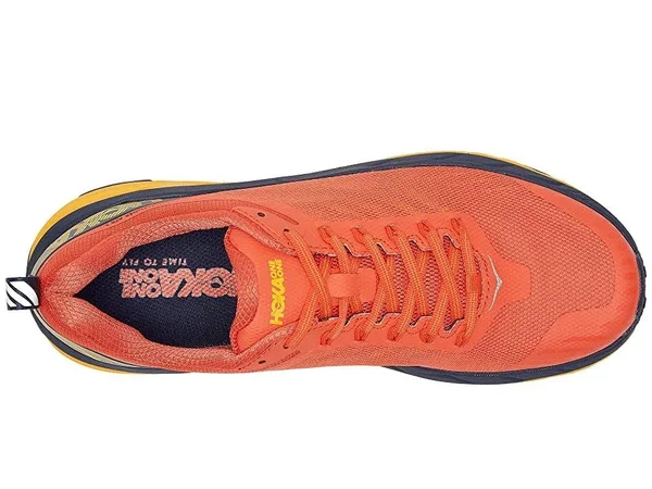 Hoka One One Men's Challenger ATR 5 Shoe - 12.5 - Mandarin Red, Black Iris
