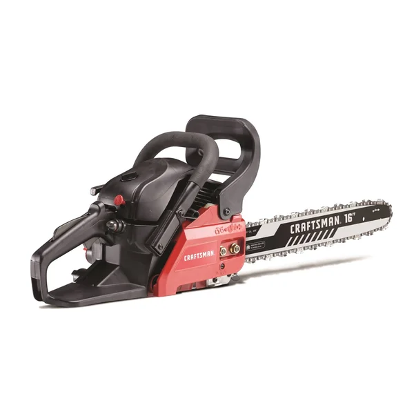 Craftsman 41AY4216791 S165 42cc Full Crank 2-Cycle Gas Chainsaw-16-Inch Bar and Automatic Chain Oiler-Carrying Case Included - Li